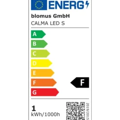 Akku LED Leuchte -CALMA LED- Farbe Silk Gray - Größe S