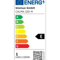 Akku LED Leuchte -CALMA LED- Farbe Silk Gray - Größe M