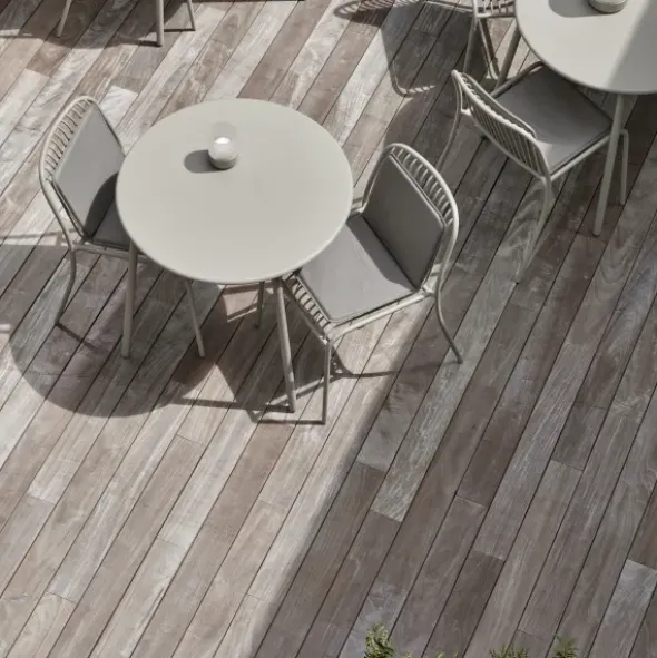 Akku LED Leuchte -CALMA LED- Farbe Silk Gray - Größe L