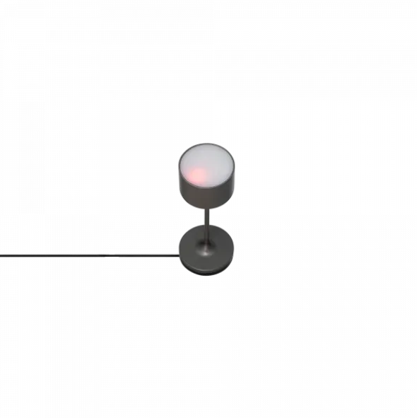 Akku LED Leuchte -FAROL Mini- Farbe Gunmetal