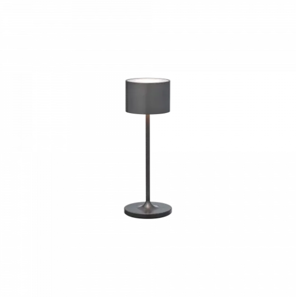Akku LED Leuchte -FAROL Mini- Farbe Gunmetal