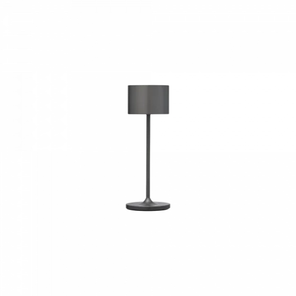 Akku LED Leuchte -FAROL Mini- Farbe Gunmetal