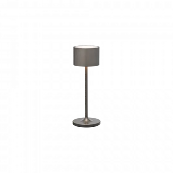Akku LED Leuchte -FAROL Mini- Farbe Burned Metal
