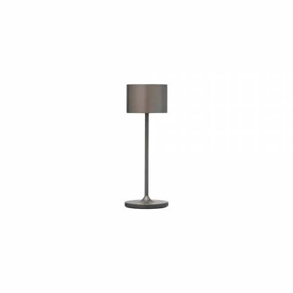 Akku LED Leuchte -FAROL Mini- Farbe Burned Metal