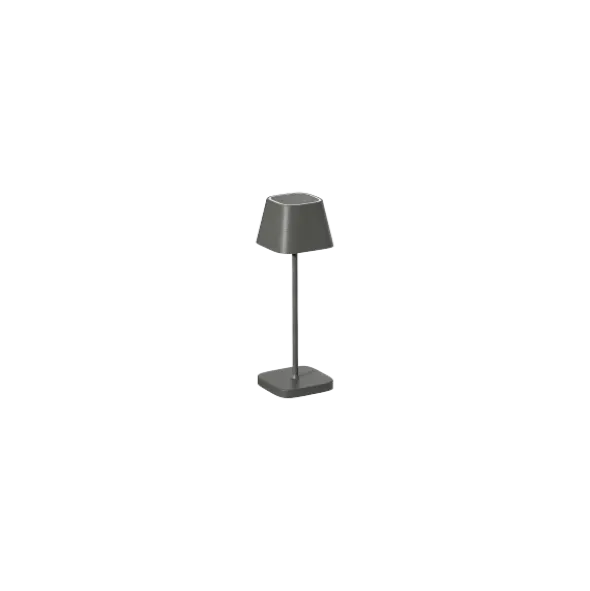 Akku LED Leuchte -KODU- Farbe Granite Gray