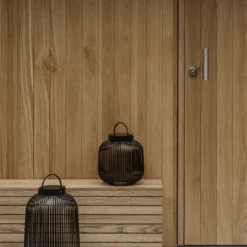 Akku LED Leuchte -LITO- Farbe Black - Größe L