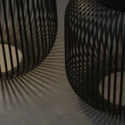 Akku LED Leuchte -LITO- Farbe Black - Größe L