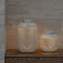 Akku LED Leuchte -LITO- Farbe Granite Gray - Größe M