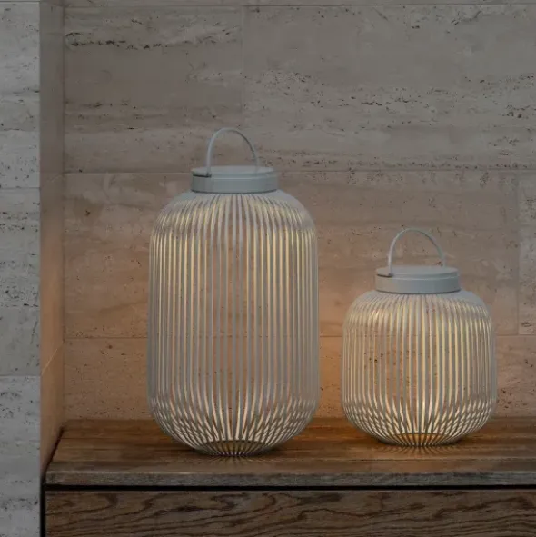 Akku LED Leuchte -LITO- Farbe Granite Gray - Größe M