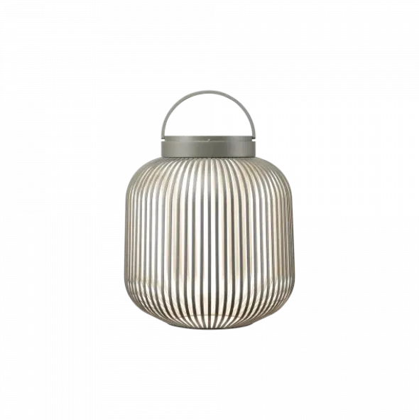 Akku LED Leuchte -LITO- Farbe Granite Gray - Größe M