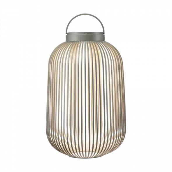 Akku LED Leuchte -LITO- Farbe Granite Gray - Größe L