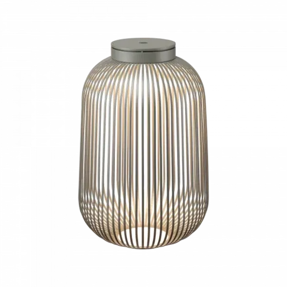 Akku LED Leuchte -LITO- Farbe Granite Gray - Größe L