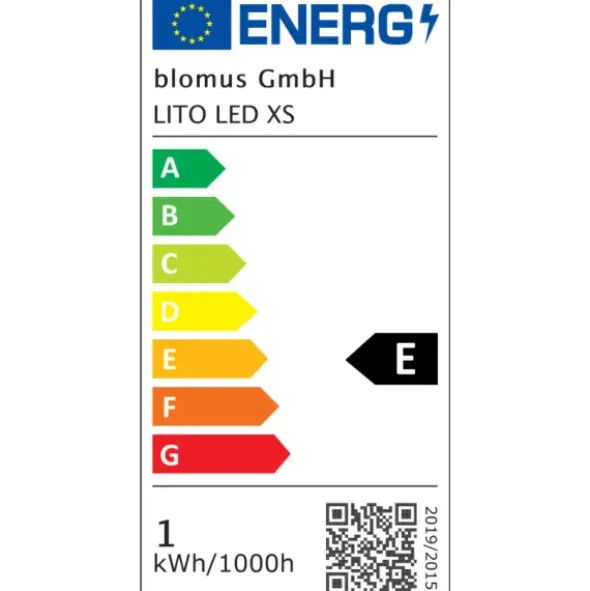 Akku LED Leuchte -LITO LED- Farbe Granite Gray - Größe XS