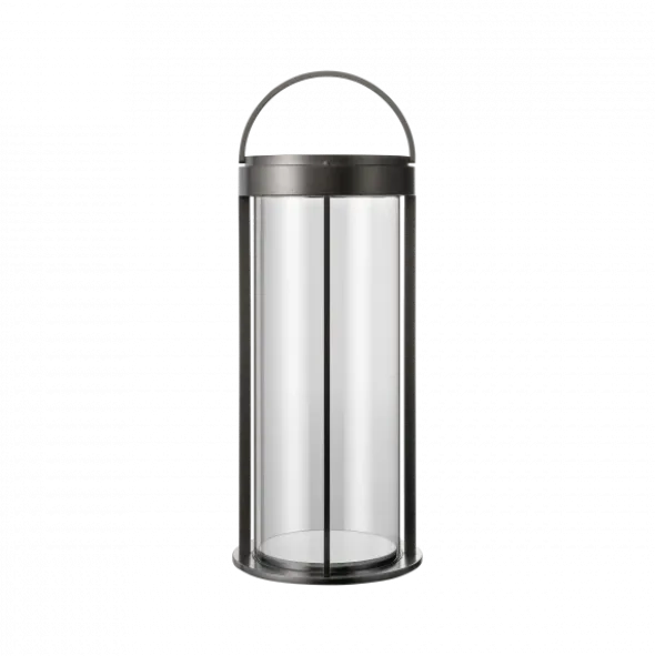 Akku LED-Leuchte -MITURO- Farbe Gunmetal - Größe S