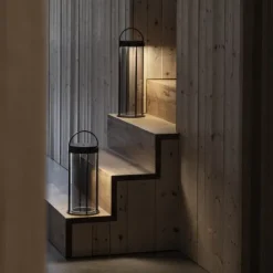 Akku LED-Leuchte -MITURO- Farbe Gunmetal - Größe M