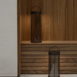 Akku LED-Leuchte -MITURO- Farbe Gunmetal - Größe M