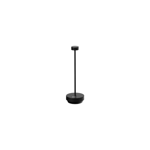 Akku LED Leuchte -TURAS- Farbe Black