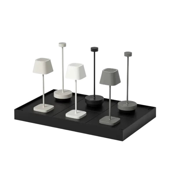 Akku LED Leuchte -TURAS- Farbe White