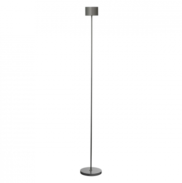 Akku LED-Stehleuchte -FAROL FLOOR- Farbe Burned Metal