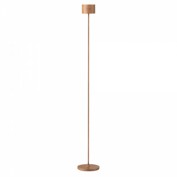 Akku LED-Stehleuchte -FAROL FLOOR- Farbe Rusty Look