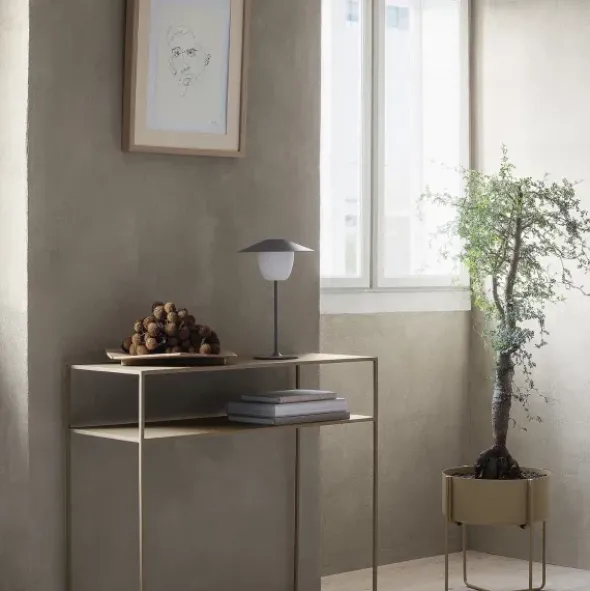 Akku LED-Tischleuchte -ANI LAMP- Farbe Satellite