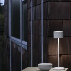 Akku LED-Tischleuchte -FAROL- Farbe White