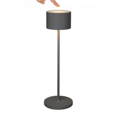 Akku LED-Tischleuchte -FAROL- Farbe Warm Gray
