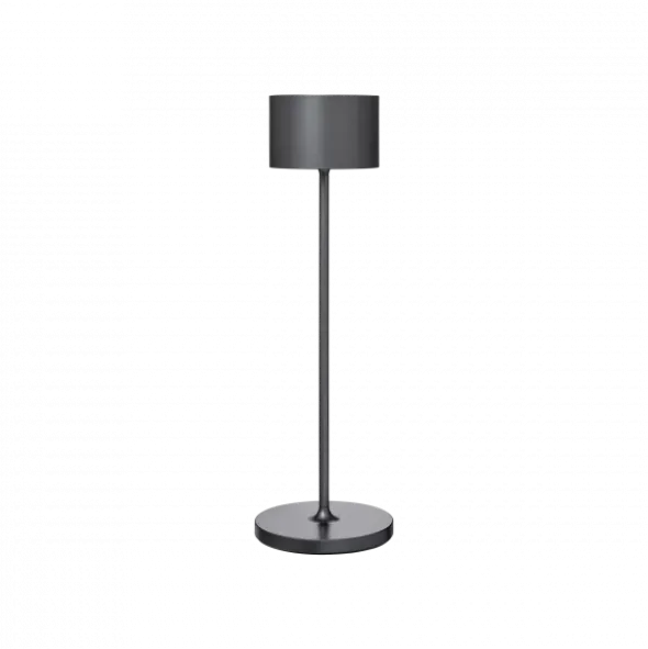 Akku LED-Tischleuchte -FAROL- Farbe Gunmetal