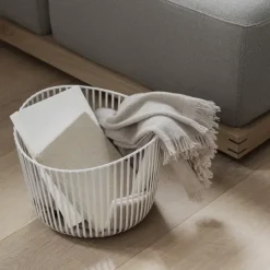 Aufbewahrungskorb -MODO- Farbe White