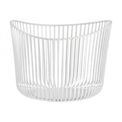 Aufbewahrungskorb -MODO- Farbe White