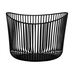Aufbewahrungskorb -MODO- Farbe Black