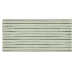 Badetuch -ARTO- Farbe Desert Sage/ Agave Green Größe 70 x 140 cm, schmale Streifen