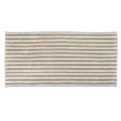 Badetuch -ARTO- Farbe Micro Chip/Tan Größe 70 x 140 cm, breite Streifen