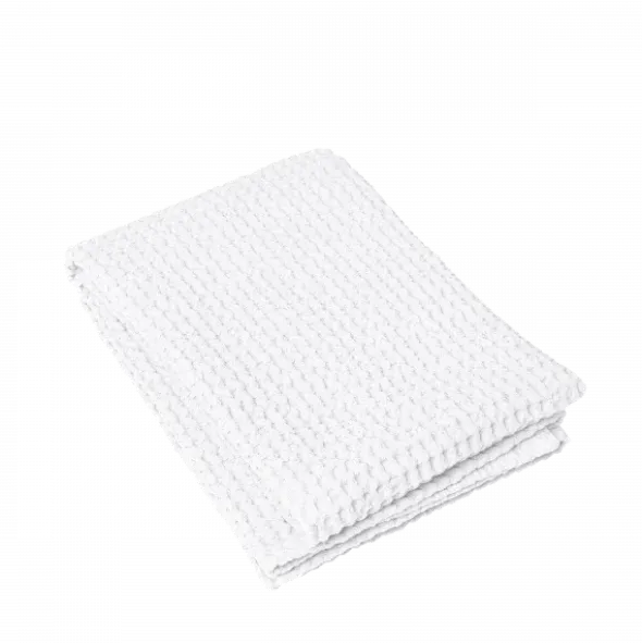 Badetuch -CARO- White 70 x 140 cm