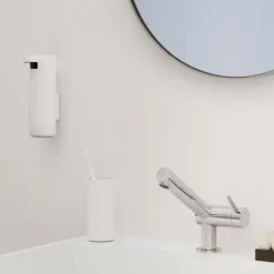 Badetuch -CARO- White 70 x 140 cm
