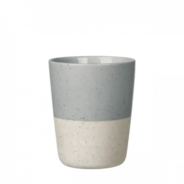 Becher -SABLO- Farbe Stone - Größe Ø 8 cm
