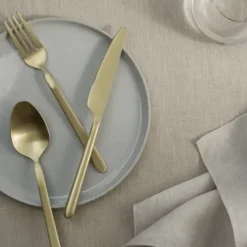 Besteck Set -STELLA- Farbe Champagne 16-tlg.