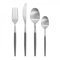Besteck-Set 16-tlg. -MAXIME- Farbe Sharkskin