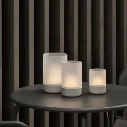 Bistrotisch -YUA- Farbe Granite Gray - Größe Ø 80 cm