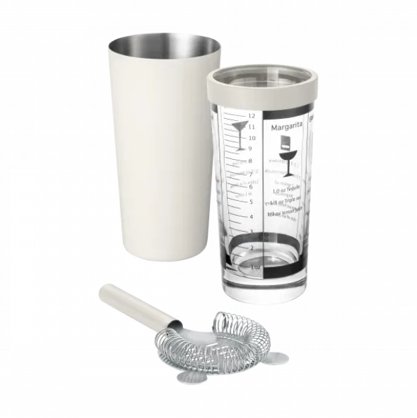 Boston Shaker Set -LOUNGE- Farbe Moonbeam