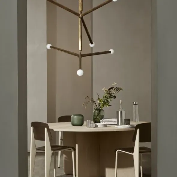 Brotkorb -DELARA- Farbe Taupe - Größe L, Verchromt