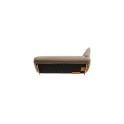 Chaiselongue, links -MOCO- Farbe Beige - Stoff: kvadrat Melange Nap