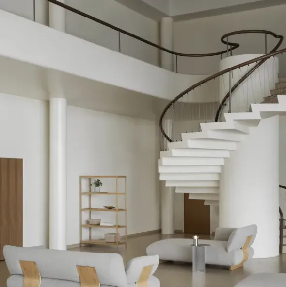Chaiselongue, links -MOCO- Farbe Desert - Stoff: Pina