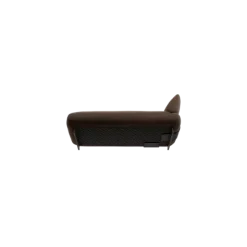 Chaiselongue, links -MOCO- Farbe Espresso - Stoff: kvadrat Moss