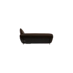 Chaiselongue, rechts -MOCO- Farbe Espresso - Stoff: Pina