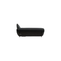 Chaiselongue, rechts -MOCO- Farbe Coal - Stoff: kvadrat Melange Nap