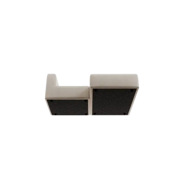 Chaiselongue, rechts -TASI- Farbe Beige - Stoff: Boucla