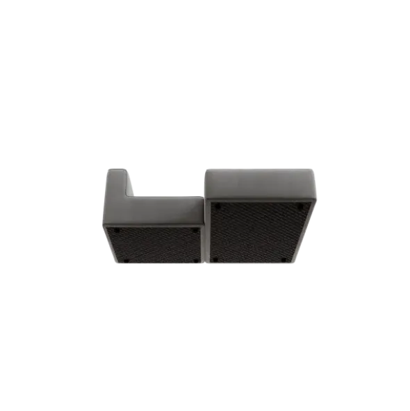 Chaiselongue, rechts -TASI- Farbe Desert - Stoff: kvadrat Melange Nap