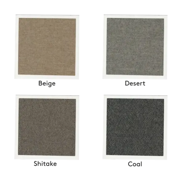 Chaiselongue, rechts -TASI- Farbe Desert - Stoff: kvadrat Melange Nap