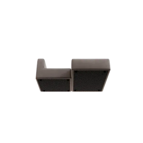 Chaiselongue, rechts -TASI- Farbe Shitake - Stoff: kvadrat Melange Nap